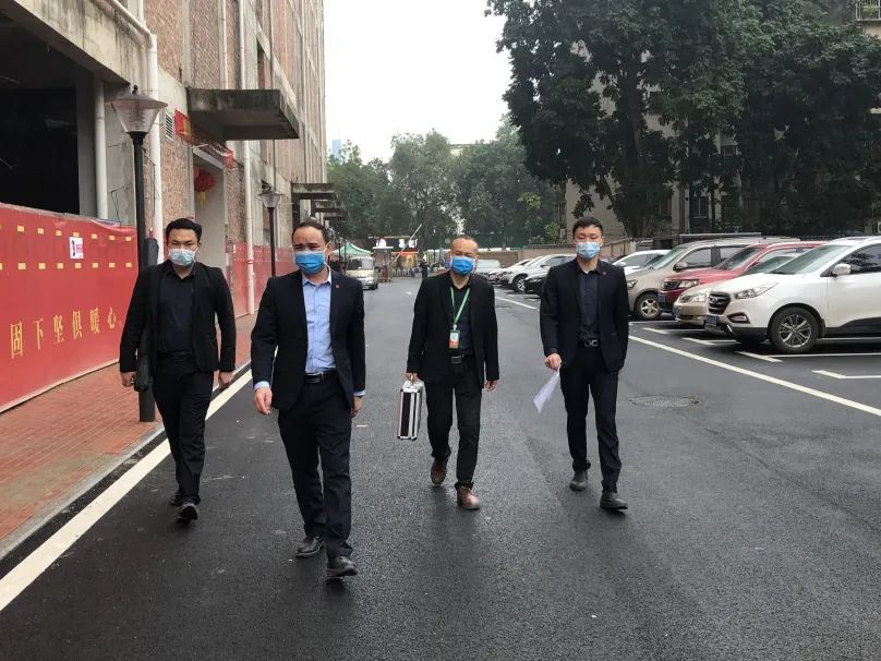 南鷹苑工地巡檢，打好復(fù)工第一戰(zhàn)